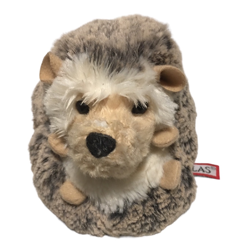 Douglas Spunky Hedgehog 5" Plush Stuffed Animal Faux Fur Cute Cuddley Fuzzy